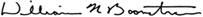 Bills Signature