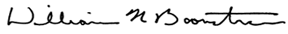 Bills Signature